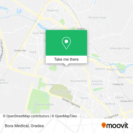 Bora Medical map