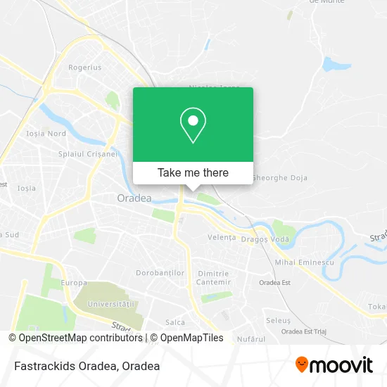 Fastrackids Oradea map