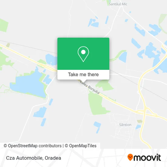 Cza Automobile map