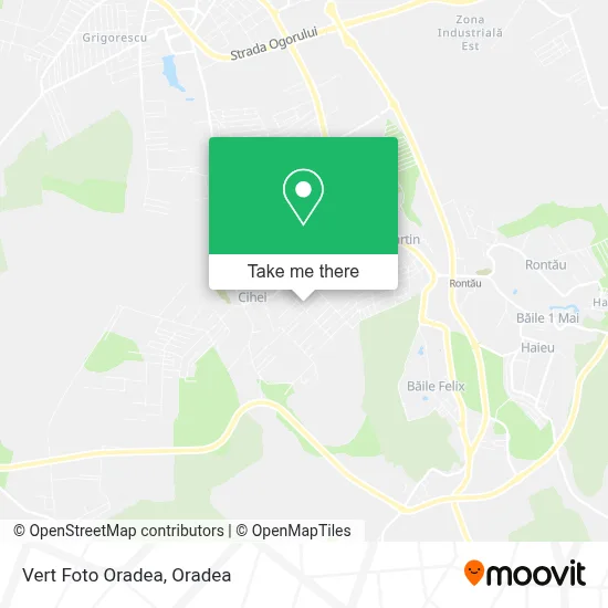 Vert Foto Oradea map