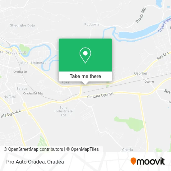 Pro Auto Oradea map
