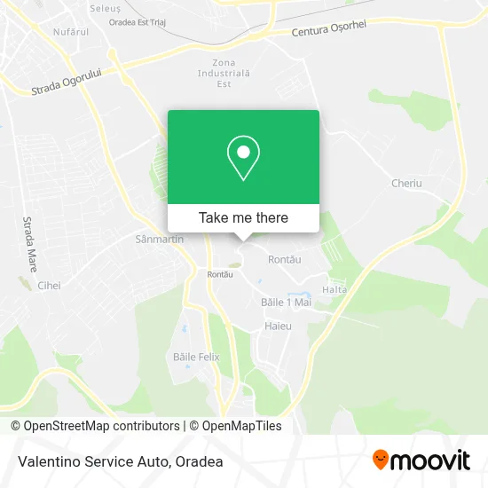 Valentino Service Auto map