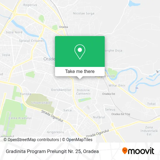 Gradinita Program Prelungit Nr. 25 map