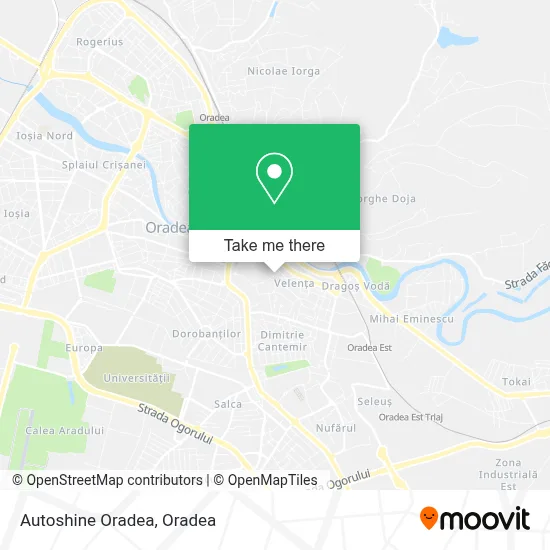 Autoshine Oradea map
