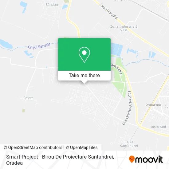 Smart Project - Birou De Proiectare Santandrei map