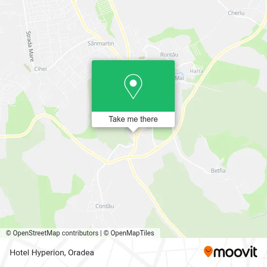 Hotel Hyperion map