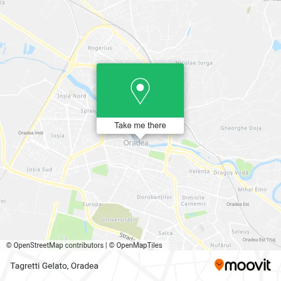Tagretti Gelato map