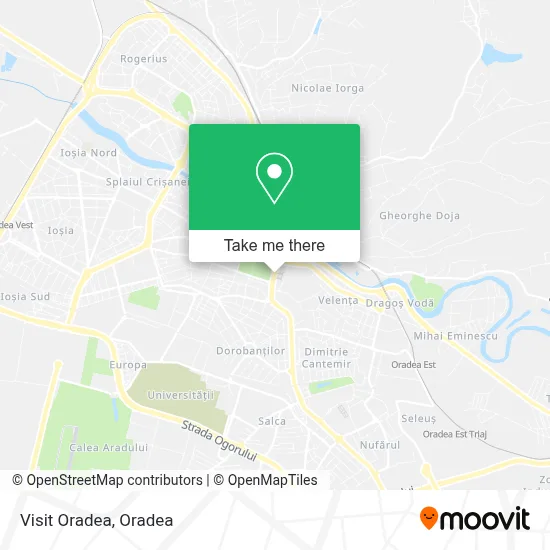 Visit Oradea map