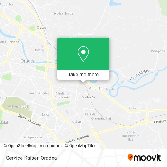 Service Kaiser map