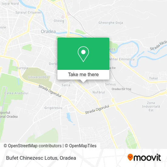 Bufet Chinezesc Lotus map
