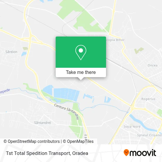 Tst Total Spedition Transport map