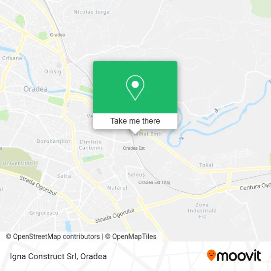 Igna Construct Srl map