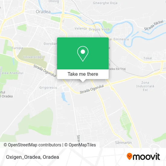 Oxigen_Oradea map