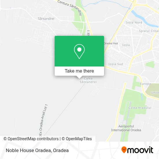 Noble House Oradea map