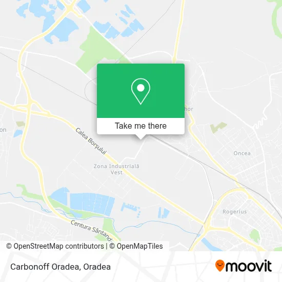 Carbonoff Oradea map