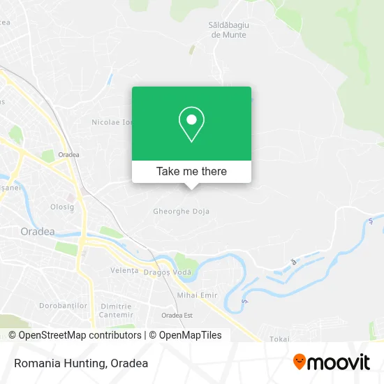 Romania Hunting map