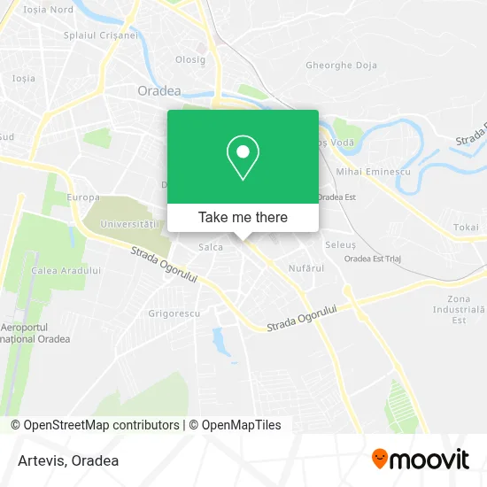 Artevis map