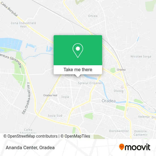 Ananda Center map