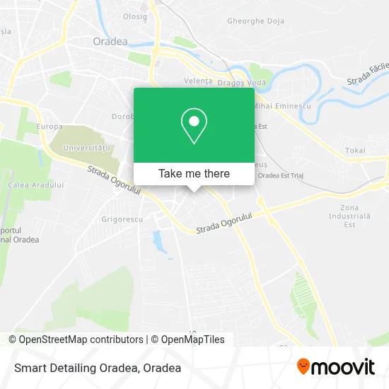 Smart Detailing Oradea map