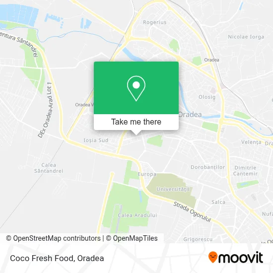 Coco Fresh Food map