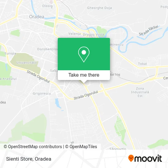 Sienti Store map
