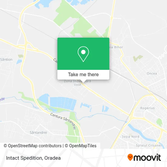 Intact Spedition map