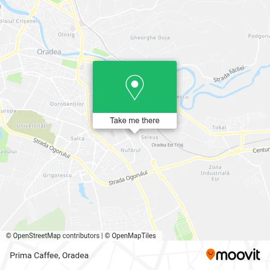 Prima Caffee map