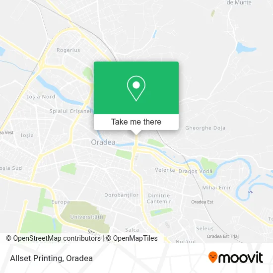Allset Printing map