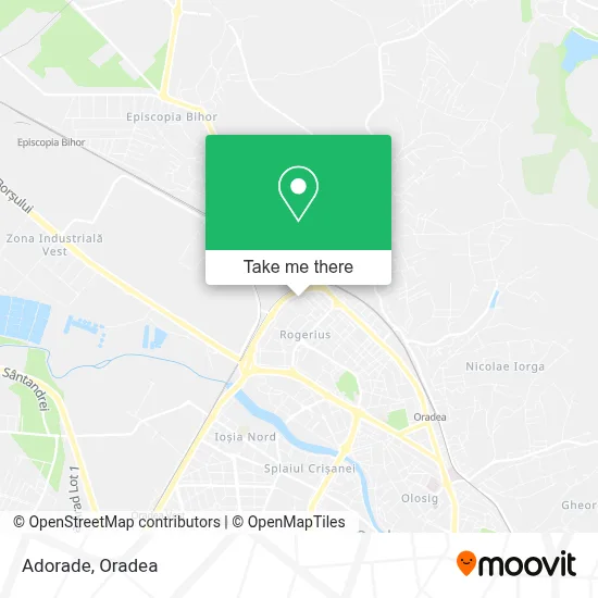 Adorade map