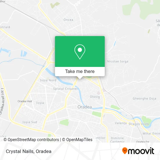 Crystal Nails map
