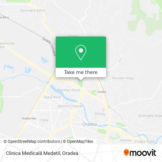 Clinica Medicală Medetil map