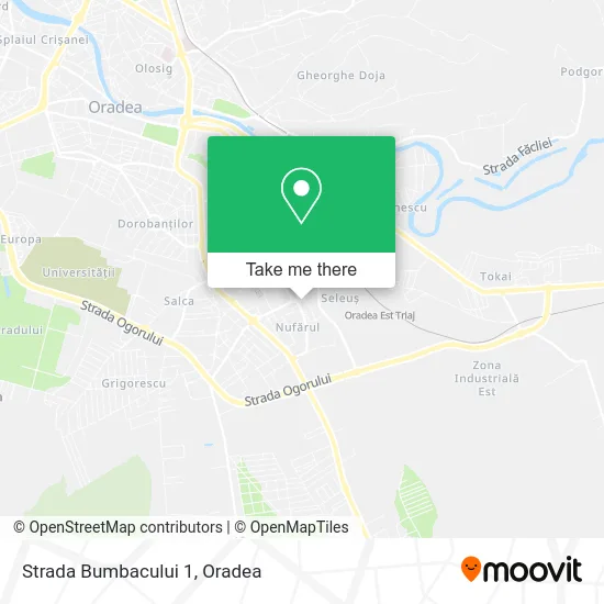 Strada Bumbacului 1 map