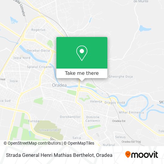 Strada General Henri Mathias Berthelot map