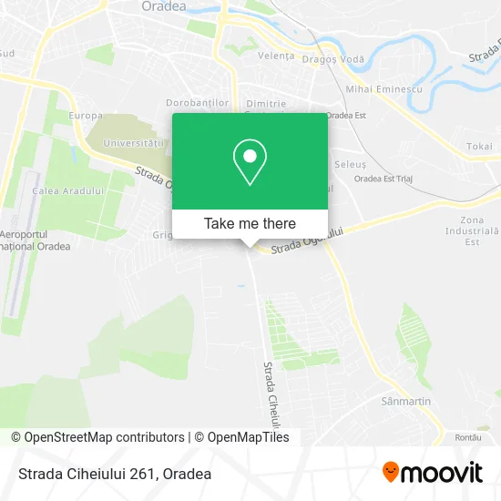 Strada Ciheiului 261 map