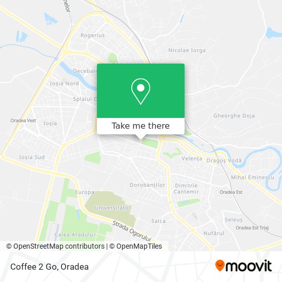 Coffee 2 Go map