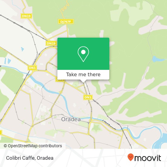 Colibri Caffe, Strada București Oradea map