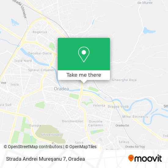 Strada Andrei Mureşanu 7 map