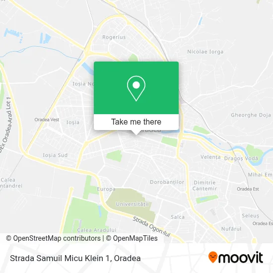 Strada Samuil Micu Klein 1 map