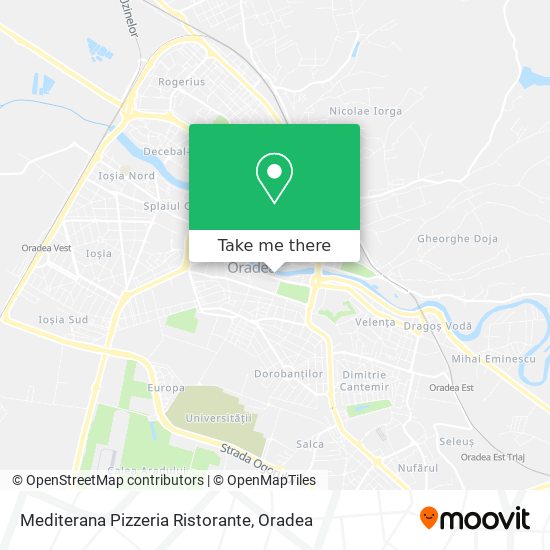 Mediterana Pizzeria Ristorante map
