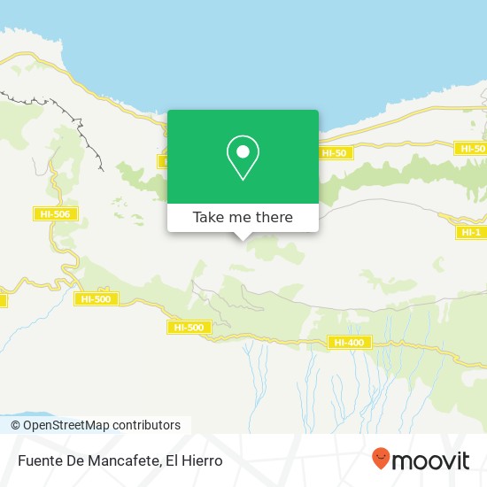 mapa Fuente De Mancafete