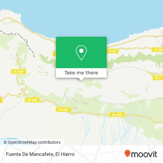 Fuente De Mancafete map