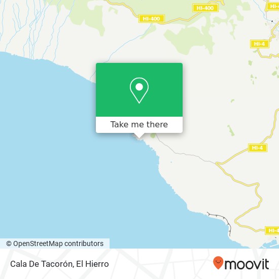 Cala De Tacorón map