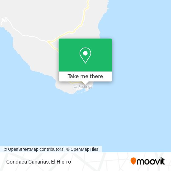 Condaca Canarias map