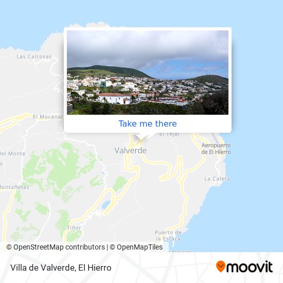 Villa de Valverde map