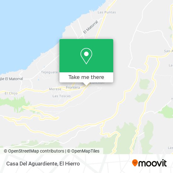 Casa Del Aguardiente map