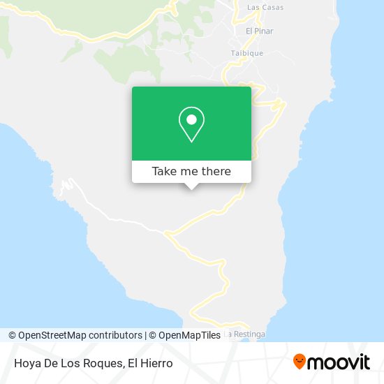 mapa Hoya De Los Roques