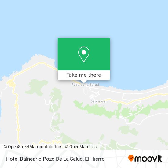 Hotel Balneario Pozo De La Salud map