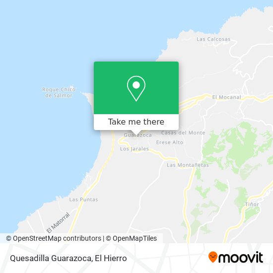 Quesadilla Guarazoca map