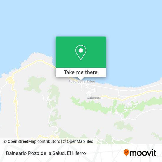 Balneario Pozo de la Salud map