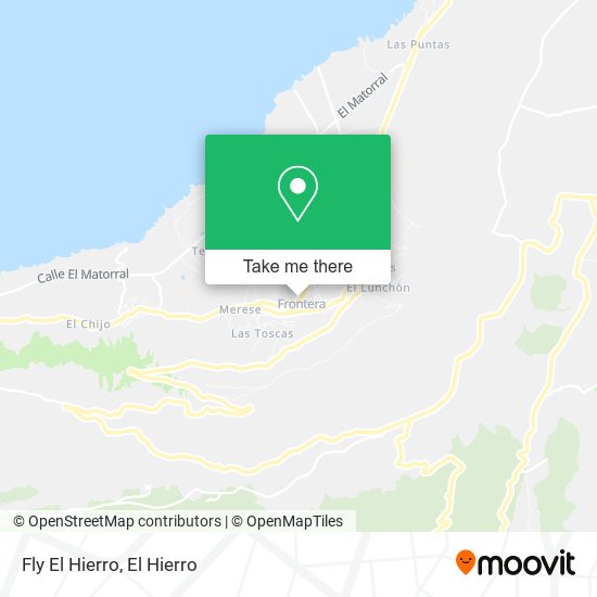 Fly El Hierro map